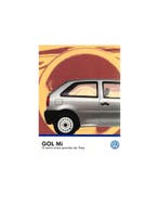 1997 VOLKSWAGEN GOL BROCHURE PORTUGEES (BRAZILIË), Nieuw, Volkswagen, Author