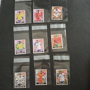 2026 Panini World Cup Stickers Jude Bellingham, Davies,, Nieuw
