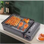Draagbare Butaan Gas BBQ Camping Grill met Accessoires, Verzenden, Nieuw