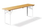 Biertafel 220 x 60cm | Kwaliteits biertafelset, Tuin en Terras, Ophalen of Verzenden, Nieuw