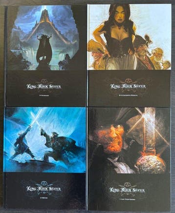 Long John Silver T1 à T4 - Série complète - 4x C - 4 Album -, Nieuw