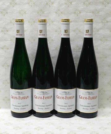 2012 Grans-Fassian, Trittenheimer Apotheke Riesling - Moezel, Nieuw