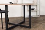 Eettafel - Christy - 120 cm - Walnoot - Jörn, Verzenden, Nieuw
