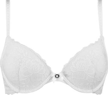 Hunkemöller - Maat 75D Push-up BH Maya - wit, Verzenden