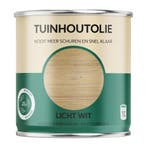 Tuinhout Olie - Licht Wit-750ml, Minder dan 5 liter, Verzenden, Nieuw, Wit