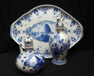 Royal Delft (De Porceleyne Fles) Zuid Holland - Drinkservies, Antiek en Kunst