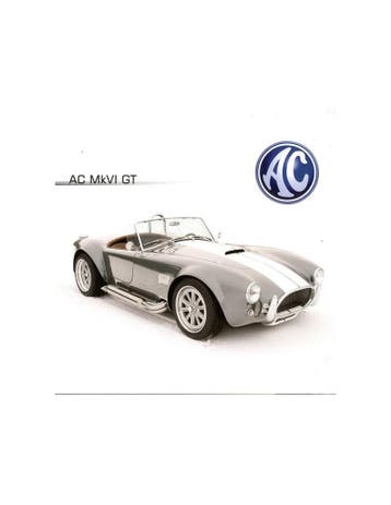 2012 AC MKVI GT BROCHURE ENGELS, Nieuw, Author