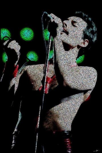 David Law - Crypto Freddy Mercury VII - Format XL 50x75