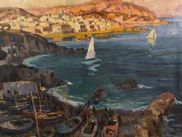 Pascual Bueno Ferrer (1930-?) - Marina Impresionista XL - NO