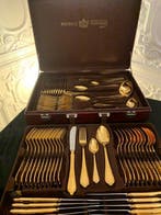 Bestecke SBS Solingen Germany 24 Karat 70 Teilig Deutsche