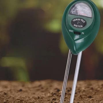 3-in-1 Bodemmeter: Vochtigheid, Licht & pH Tester voor Tuinp, Verzenden, Nieuw