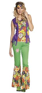 Hippie kostuum dame woodstock, Kleding | Dames, Ophalen of Verzenden, Nieuw