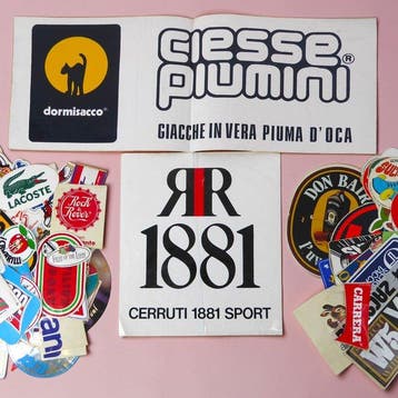 Themacollectie - 123x Stickers PANINARI, origineel uit de