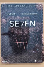 DVD Se7en 1995 Steelbook Brad Pitt Gwyneth Paltrow, Verzenden, Nieuw in verpakking