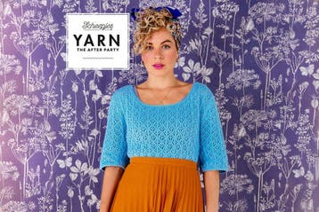 Breipatroon Damestop Little Lace Diamonds Tee met ajourmot, Hobby en Vrije tijd, Ophalen of Verzenden, Nieuw