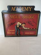 Wanddecoratie - Enseigne murale “Carter Bridge Billiard