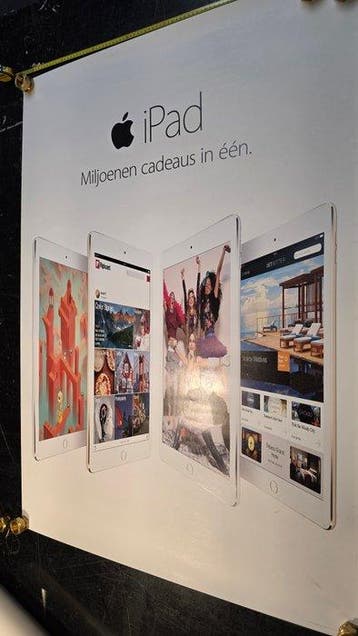 Dealer Banner Large Format Double Sided Apple iPad, Nieuw