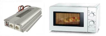 Omvormer 24V naar 230V 1700 Watt + Magnetron 700 Watt, Ophalen of Verzenden, Nieuw, Overige merken, Accu's en Toebehoren