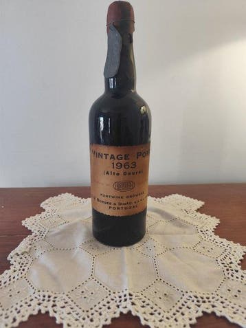 1963 Borges & Irmão - Vintage Port - Douro - 1 Fles (0,75, Nieuw