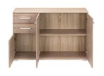 Dressoir Alba MDF-Eiken 107x75x35cm (Meubelen, Interieur), Verzenden