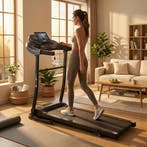 Interactieve Loopband | 1.5PK | OP=OP!, Sport en Fitness, Nieuw, Ophalen of Verzenden, Metaal, Loopband