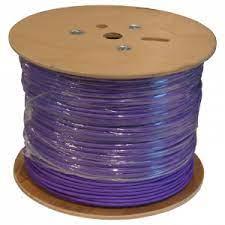 SIEMON 9C6L4-E3-5CR UTP CAT6 CCA Massief VIOLET Haspel 500, Ophalen of Verzenden, Nieuw, Groepenkast