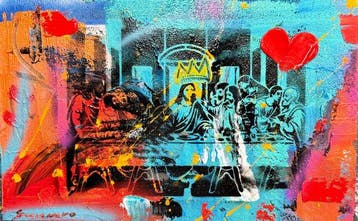 Michele Socionovo - Lultima cena amour abstrait
