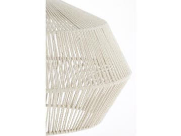 Light & Living Deya - Hanglamp - Ø49cm - Crème - Modern, Huis en Inrichting, Lampen | Hanglampen, Verzenden, Nieuw