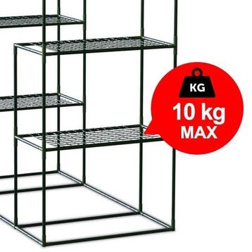 Tuinkas 140x70 | 4 Schappen | Nieuw | Scherpe Prijs, Staal, Folie, Ophalen of Verzenden, Kweekkas