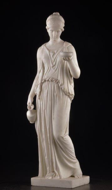 Hebe, naar Bertel Thorvaldsen - sculptuur, Hebe, de Griekse