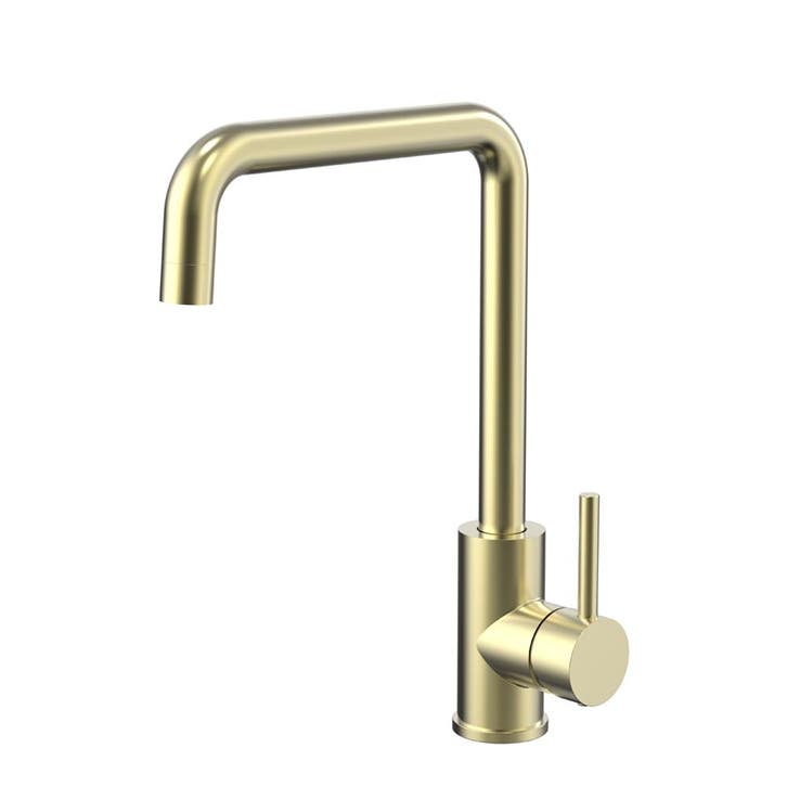 Keukenmengkraan Danilo mat goud volledig Rvs met draaibare, Doe-het-zelf en Verbouw, Sanitair, Verzenden