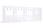 Overkapping zijwand PVC  | 8 meter breed |  250cm hoog | Wit, Ophalen of Verzenden, Nieuw, Zeil