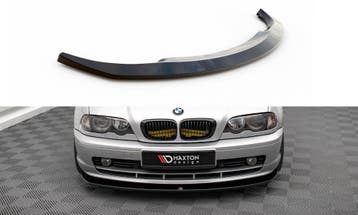 Voorspoiler V.2 BMW 3 Coupe E46 Maxton Glans Zwart, Ophalen of Verzenden, Nieuw