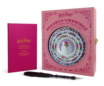 Harry Potter: Dolores Umbridge Collectible Cat Plate Set, Boeken, Ophalen of Verzenden, Nieuw, Donald Lemke