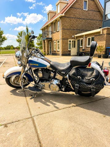 Harley-Davidson Softail Heritage Classic 2010 – lage km., 2 cilinders, Occasion, Meer dan 35 kW, Handgeschakeld