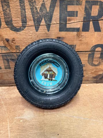 Vintage bandenasbakken met glazen inzet - Vredestein Snow+, Ophalen of Verzenden, Nieuw