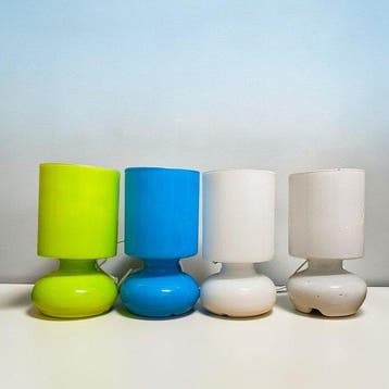 IKEA - Tafellamp (4) - Lantaarn - Glas