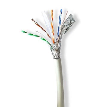 Netwerkkabel | Cat6a SF/UTP | 100 meter, Verzenden, Nieuw