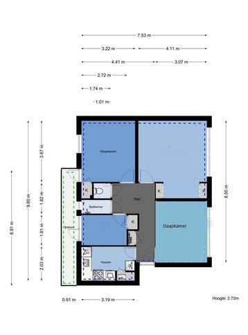 Te huur: Appartement Schepenstraat in Rotterdam, Appartement, Rotterdam, Zuid-Holland