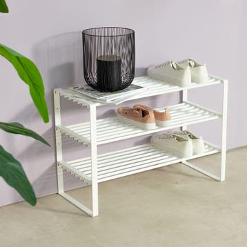 Spinder Design Rex SR2 70cm dubbel schoenenrek - wit, Verzenden, Nieuw