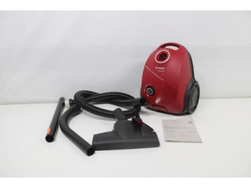 Bosch BGBS2RD1 - Stofzuiger met zak - 600W - Rood, Verzenden, Zo goed als nieuw