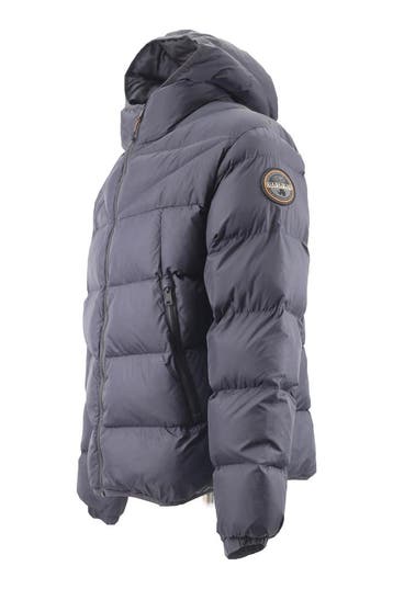 Napapijri Winterjas in maat L Blauw, Kleding | Heren, Verzenden, Zo goed als nieuw, Blauw, Napapijri