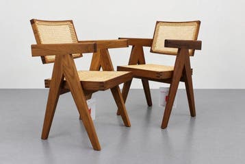 Cassina - Pierre Jeanneret - Fauteuil (2) - Capitol Complex