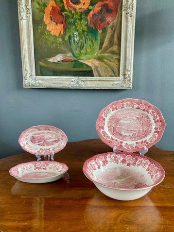 Wedgwood - Eetservies (4) - Lochs of Scotland - Keramiek -, Antiek en Kunst