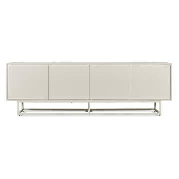 Commode Boxholm dressoir 180x30x56 cm havermout [en.casa], Verzenden, Nieuw