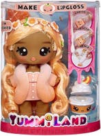 Yummiland pop met lipglossdiertje - Piper Peach - 25 cm, Kinderen en Baby's, Speelgoed | Poppen, Ophalen of Verzenden, Nieuw