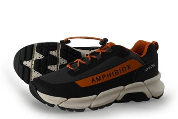 Geox Sneakers Jongens in maat 33 Grijs, Kinderen en Baby's, Kinderkleding | Schoenen en Sokken, Verzenden, Jongen of Meisje, Schoenen