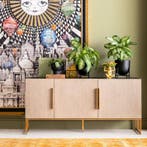 *WOONWINKEL* Kare Design Cesaro Design Dressoir Marmer En Ko, Huis en Inrichting, Verzenden, Nieuw