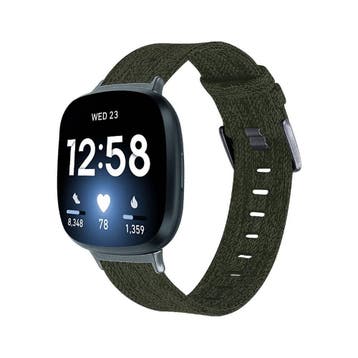 DrPhone FVS Geweven Nylon band – Canvas Smartwatch Armband G, Verzenden, Nieuw