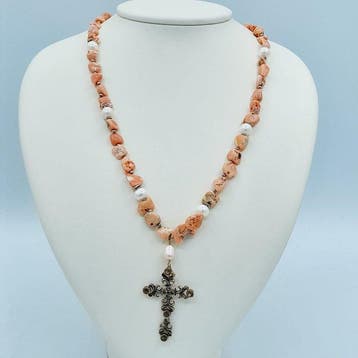 Zonder minimumprijs - Ketting met hanger Zilver, Sieraden, Tassen en Uiterlijk, Antieke sieraden